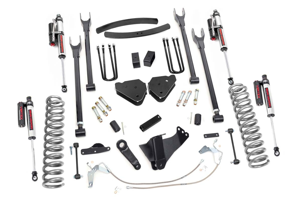 6 Inch Lift Kit | Diesel | 4 Link | Vertex | Ford Super Duty (08-10)