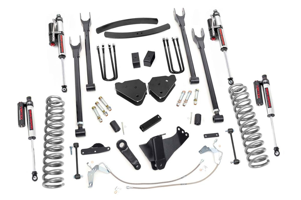 6 Inch Lift Kit | Gas | 4 Link | Vertex | Ford Super Duty (08-10)