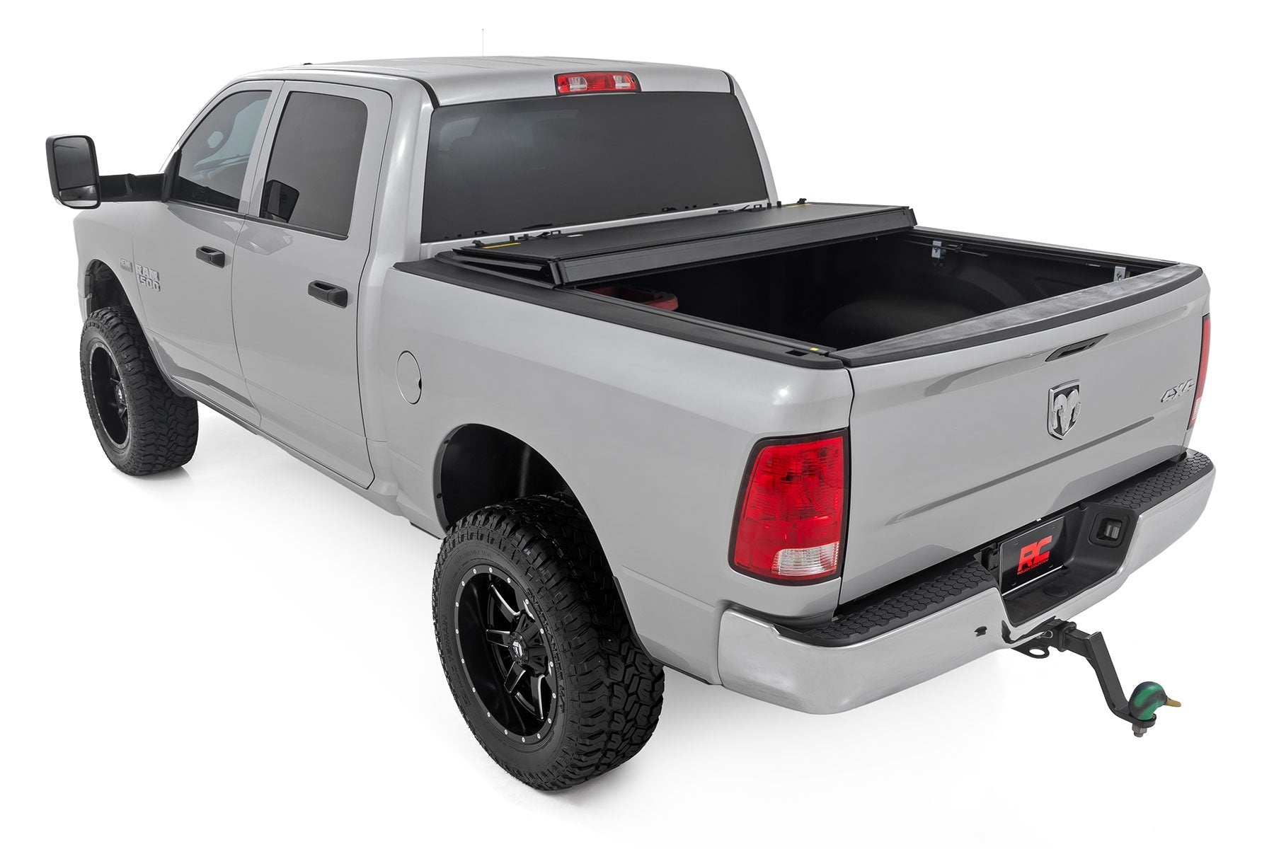 Hard Tri-Fold Flip Up Bed Cover | 6'4" Bed | Ram 1500 (10-18)/2500 (10-25)