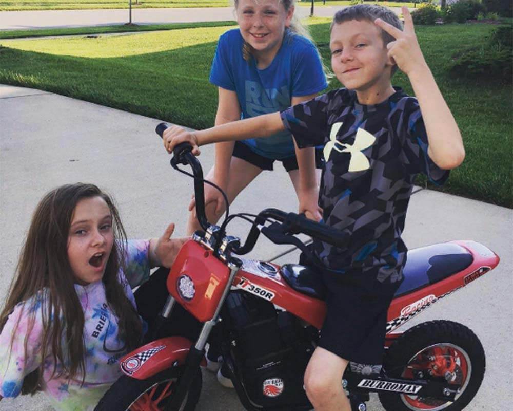 Electric Mini Bike - Tt750R Lithium Ion Powered With Full Suspension!-Burromax