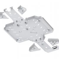 Skid plate full set (aluminum) CFMOTO CFORCE 625 Touring (2023+) CFORCE 600 Touring (2023+)