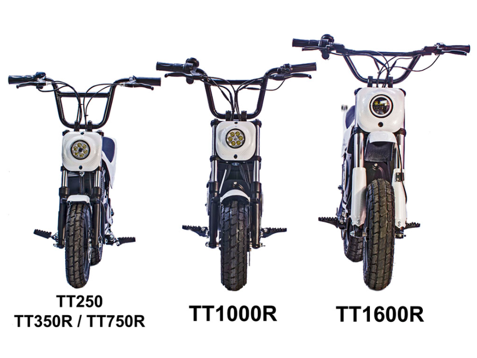 Electric Mini Bike, TT1000R Lithium Ion Powered
