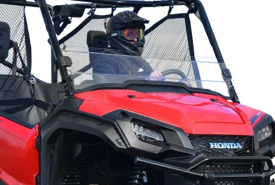 Honda Pioneer 1000 Scratch Resistant Half Windshield