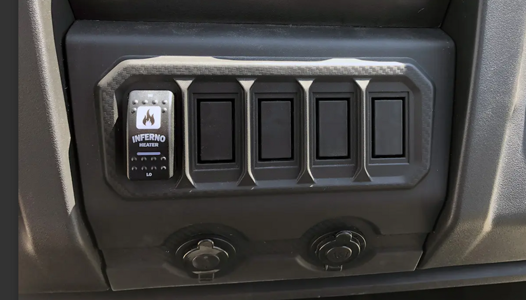 Inferno Cab Heater Kit With Defrost - 2019-Current Cf Moto U-Force 1000