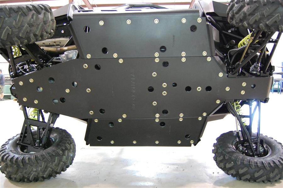 Trail Armor Polaris Rzr S 900, Rzr S 900 Eps, Rzr 900, Rzr 900 Eps Trail, Rzr 900 Xc And Rzr S 1000 Full Skids With Slider Nerfs Or Trimmed For Polaris Kick Out Steel Rock Sliders
