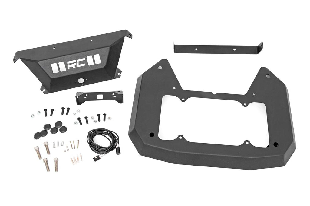 Rough Country Spare Tire Carrier Delete Kit | Jeep Wrangler 4xe (21-23)/Wrangler JL (18-23)