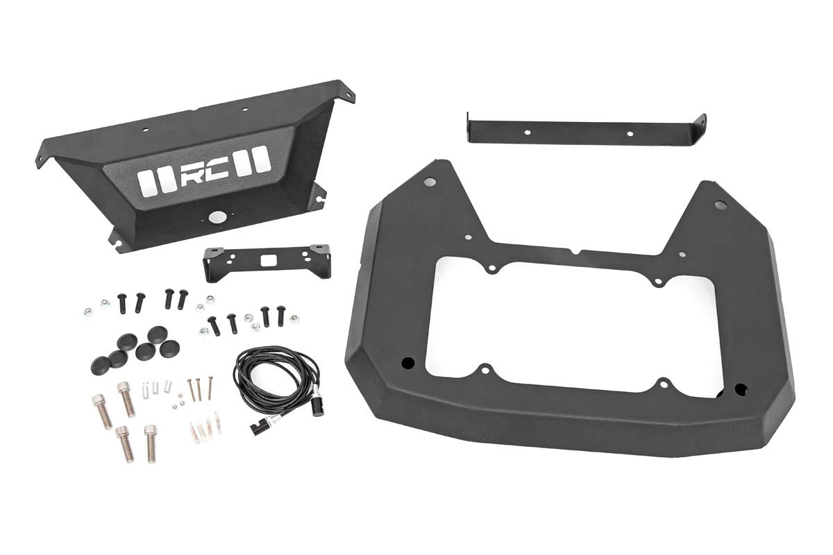 Rough Country Spare Tire Carrier Delete Kit | Jeep Wrangler 4xe (21-23)/Wrangler JL (18-23)