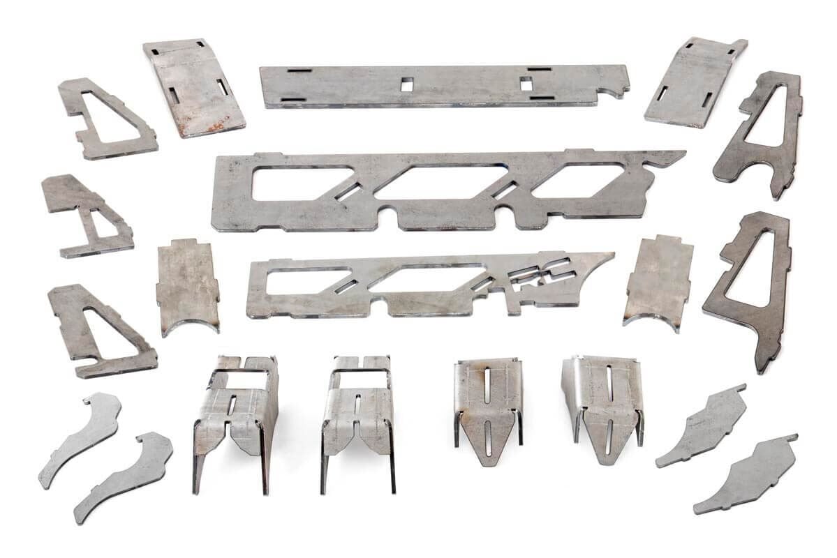 Rough Country Axle Truss and C-Gusset | Combo | Dana 30 | Jeep Wrangler JK  (07-18)