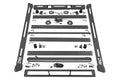 Rough Country Roof Rack | Black Series Lights | Jeep Wrangler 4xe (21-23)/Wrangler JL (18-23)