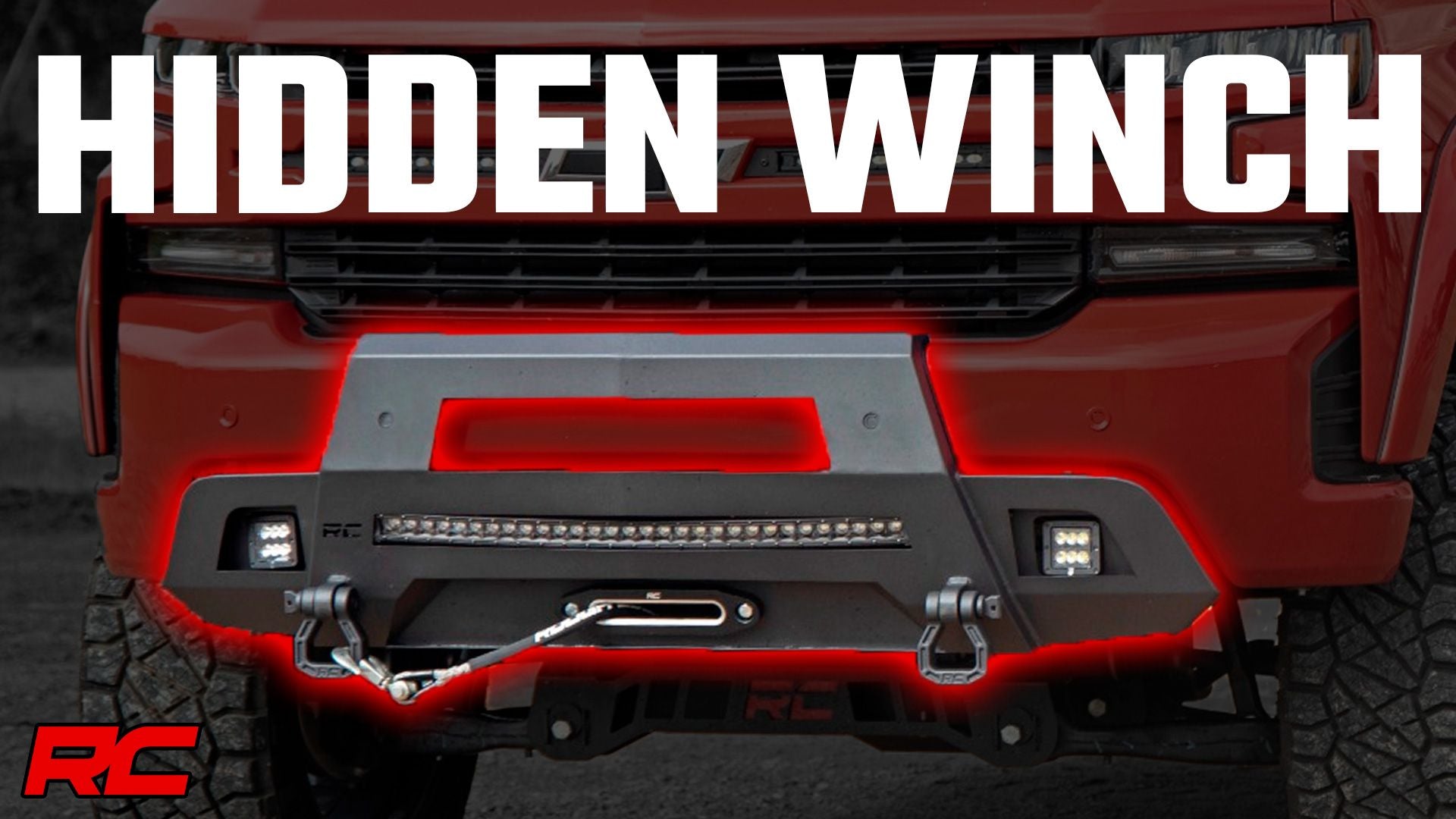 Rough Country Hidden Winch Bumper | Chevy Silverado 1500 2WD/4WD (2019-2022)