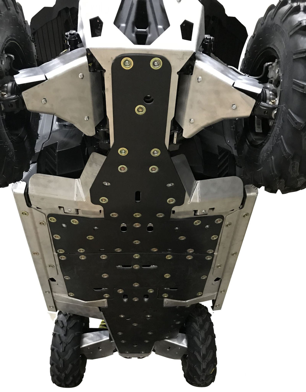 12 - Piece Complete Aluminum Skid Plate Set, Can - Am Maverick Trail/ Sport - Offroad Armor