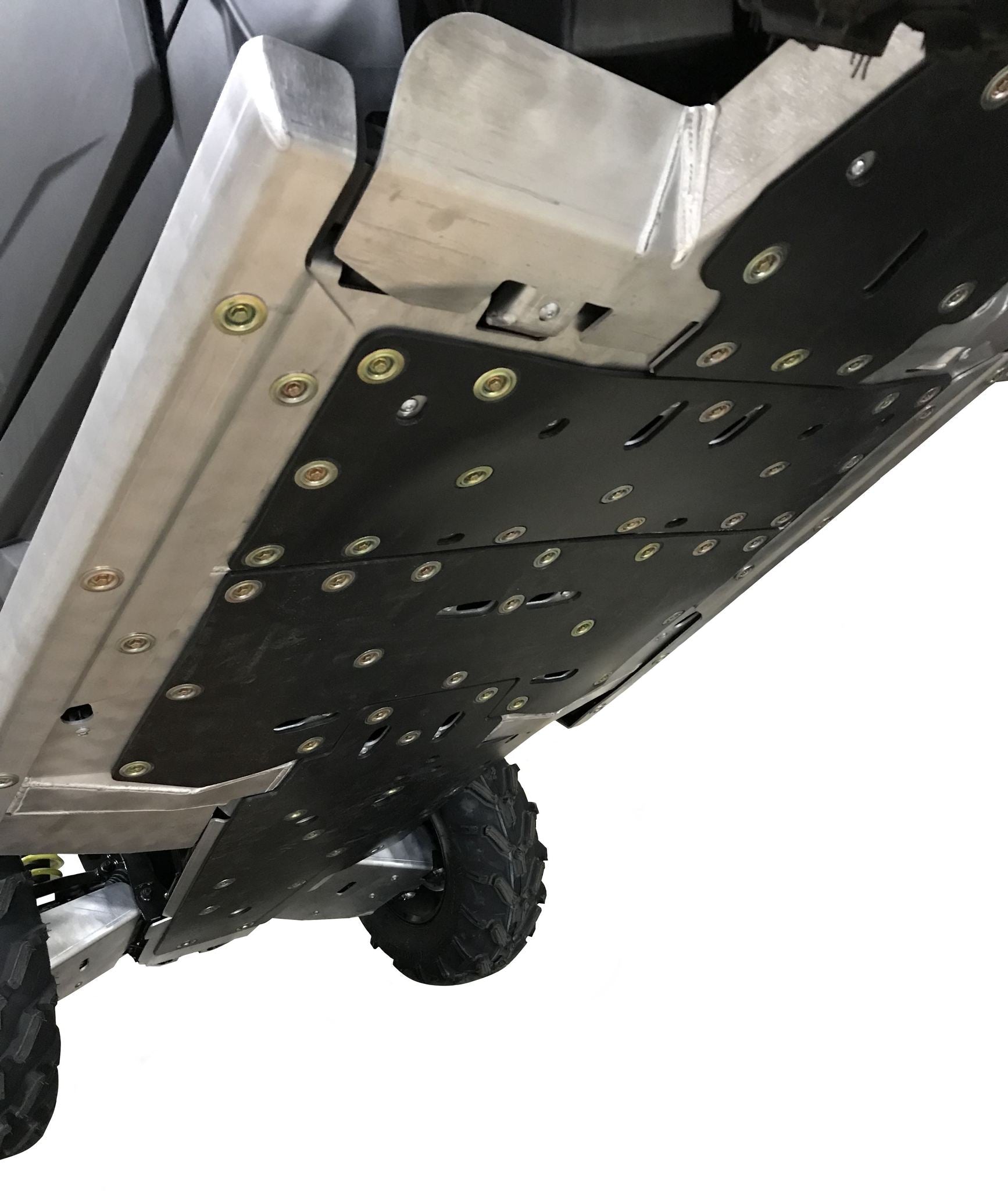 12 - Piece Complete Aluminum Skid Plate Set, Can - Am Maverick Trail/ Sport - Offroad Armor