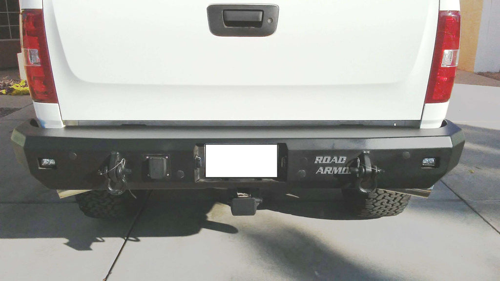 2008-2014 Chevy/Gmc 2500 Stealth Rear Winch Bumper - Texture Black Warn M8000 Or 9.5Xp