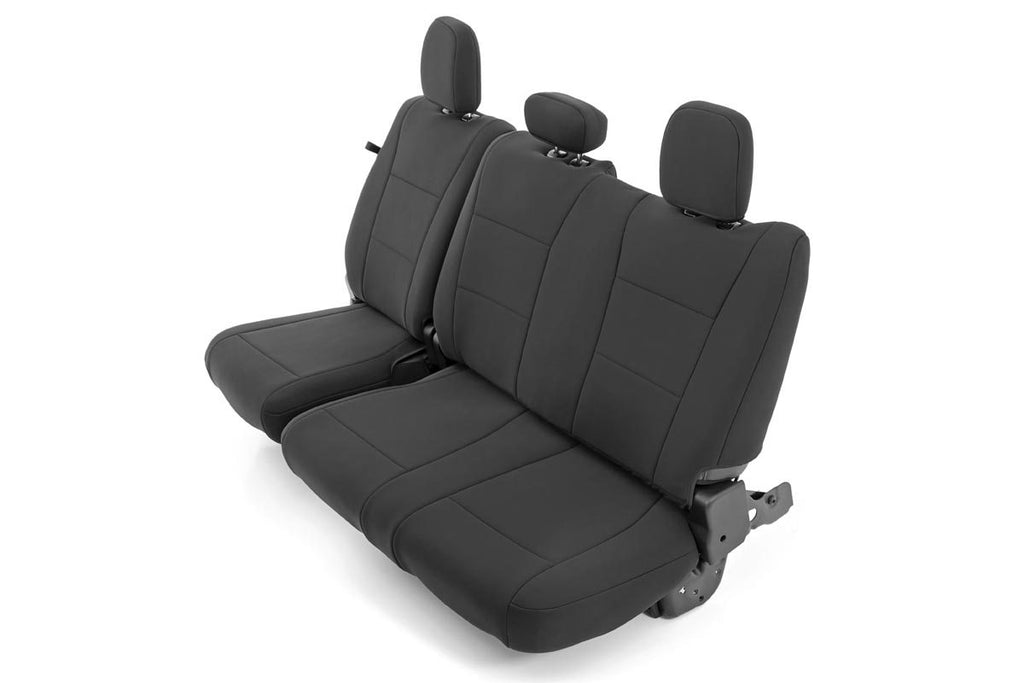 Rough Country Seat Covers | FR Bucket and RR Bench | Ford F-150 (15-23)/Super Duty (17-23)