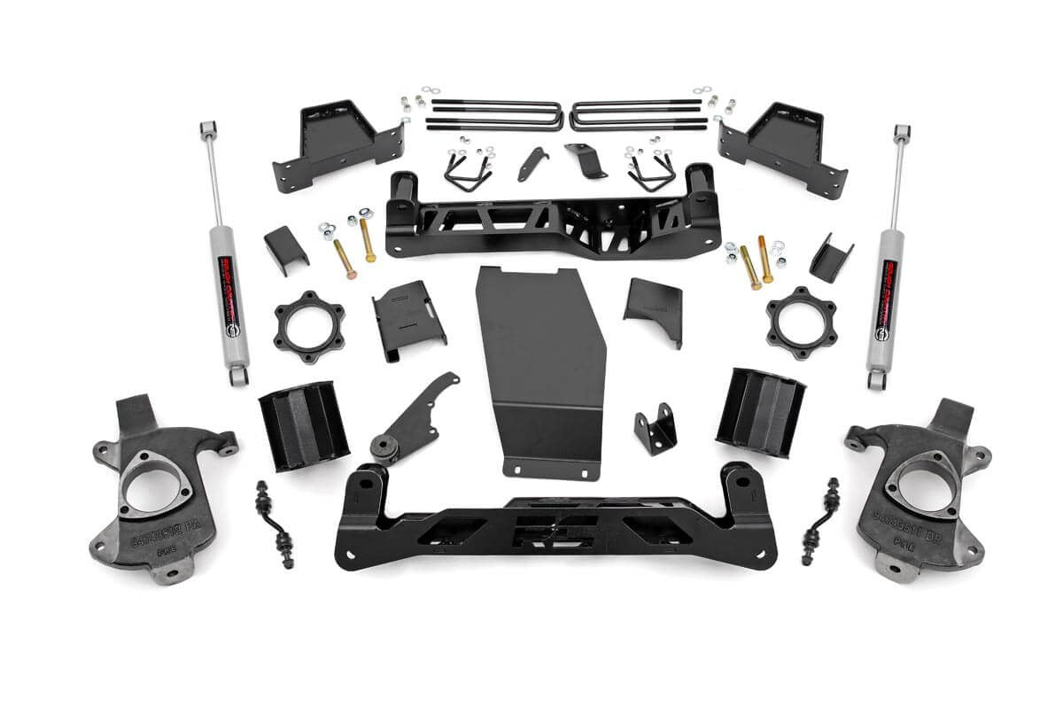6 Inch Lift Kit | Alum/Stamp Steel | Chevy/GMC 1500 (14-18)