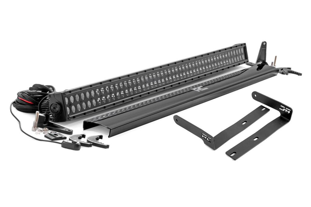 Rough Country LED Light Kit | 50in | Dual Row | Black Series | Kubota RTV-X1100/RTV-X900 (14-20)