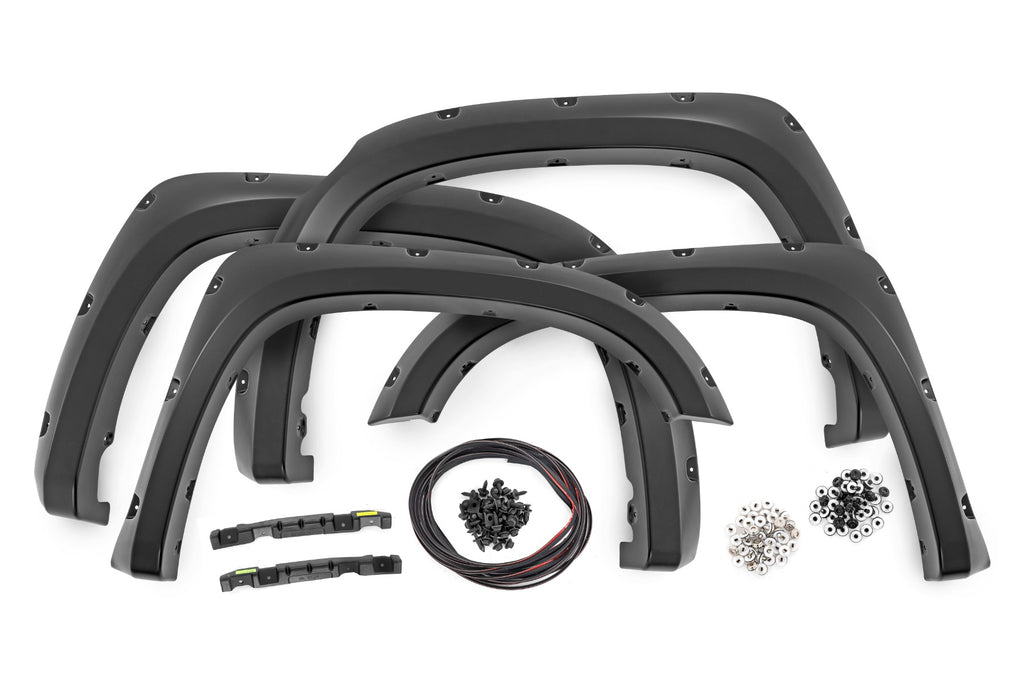 Pocket Fender Flares | 3L5 Radiant Red | Toyota Tundra 2WD/4WD (2014-2021)