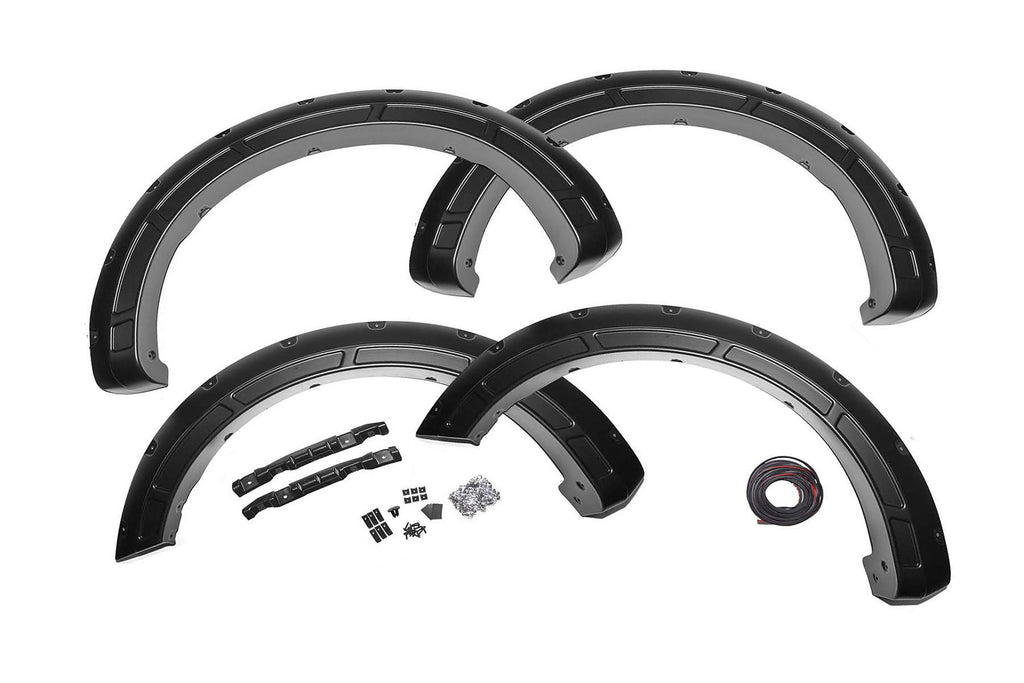 Rough Country Defender Pocket Fender Flares | Ford F-150 2WD/4WD (2015-2020)