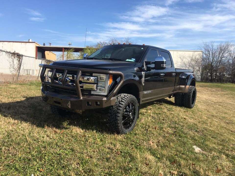2017+ Ford F-250 Stealth Front Winch Bumper Titan Ii Guard Standard Flare - Texture Black Warn 16.5Ti