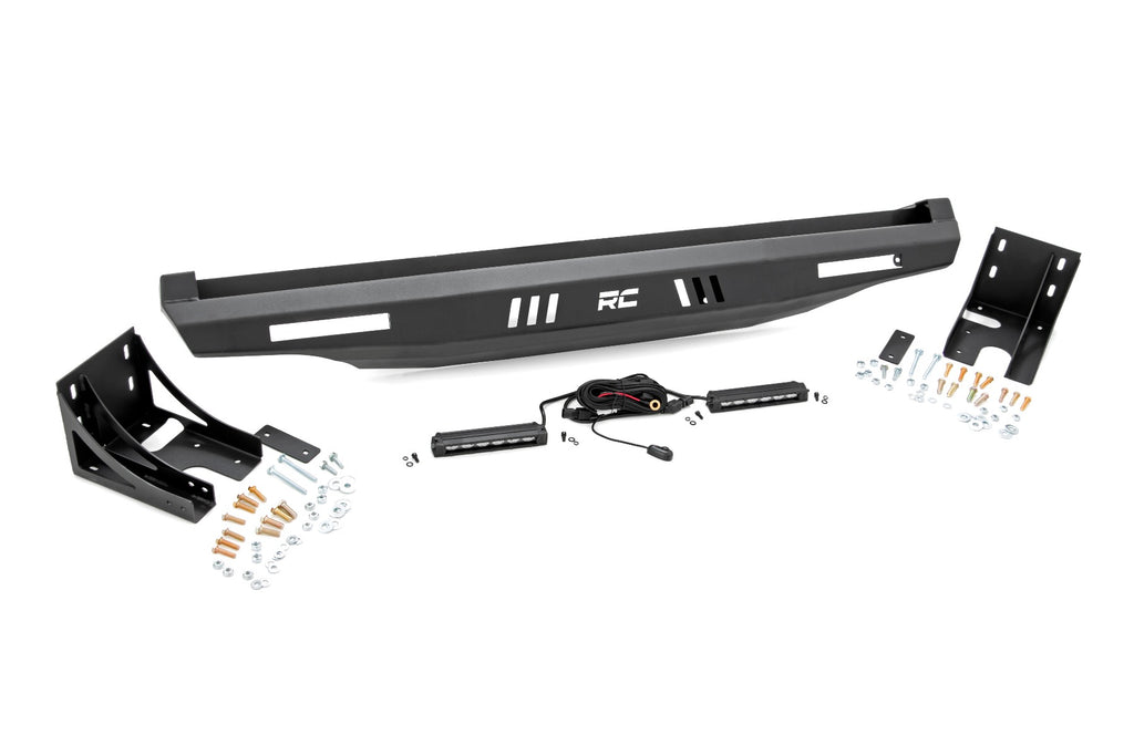 Rough Country Can-Am/Polaris Rear Bumper w/LED (16-21 Defender | 16-21 Ranger)