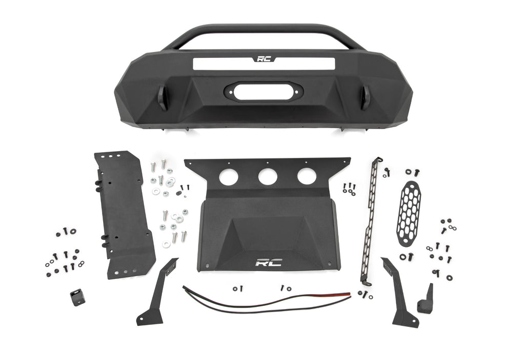 Rough Country Front Bumper | Hybrid | Toyota Tacoma 2WD/4WD (2016-2023)