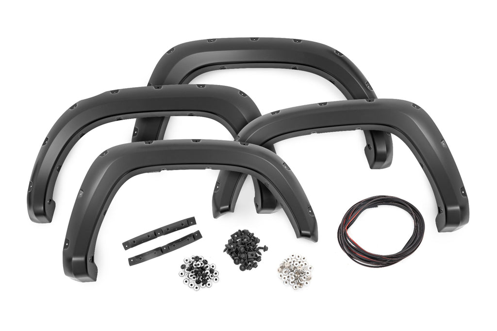 Pocket Fender Flares | 1G3 Magnetic Grey | Toyota Tacoma 2WD/4WD (2016-2023)