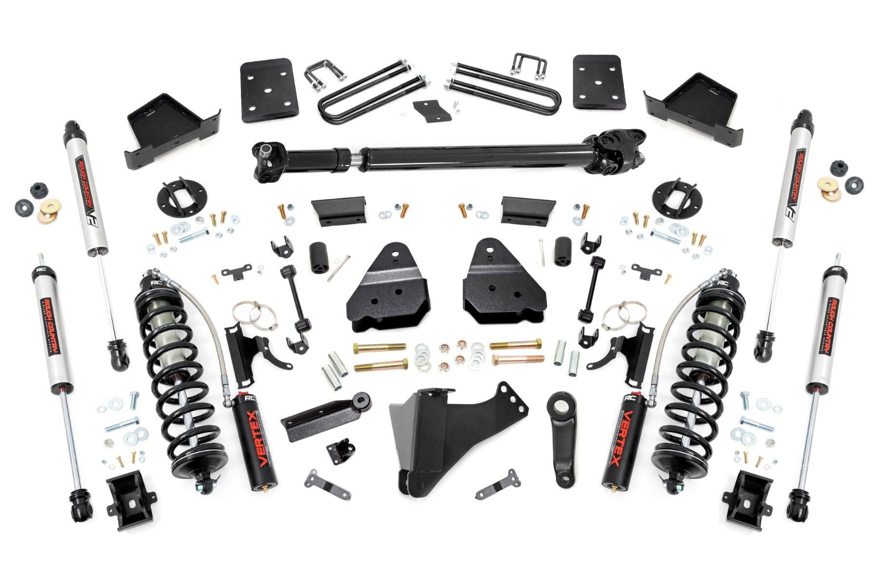 6 Inch Lift Kit | OVLDS | D/S | C/O V2 | Ford Super Duty 4WD (17-22)