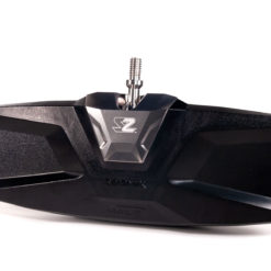 Polaris Pro-Fit Clamps Halo-Ra Rear View Mirror W/Cnc Aluminum Billet Bezel - Pro-Fit