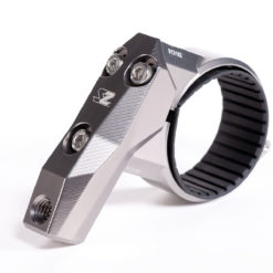 2" (W/Shims For 1.875") Universal Halo-Ra Rear View Mirror W/Cnc Aluminum Billet Bezel - 2"
