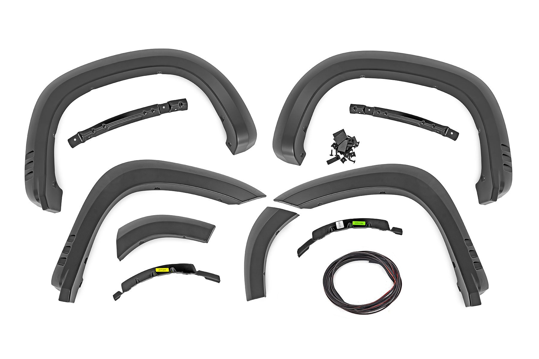 Fender Flares | SF1 | GAZ Summit White | Chevy Silverado 1500 2WD/4WD (2019-2025 & Classic)