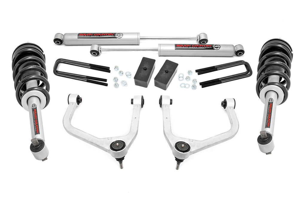 3.5 Inch Lift Kit | N3 Struts | GMC Sierra 1500 2WD/4WD (2019-2023)