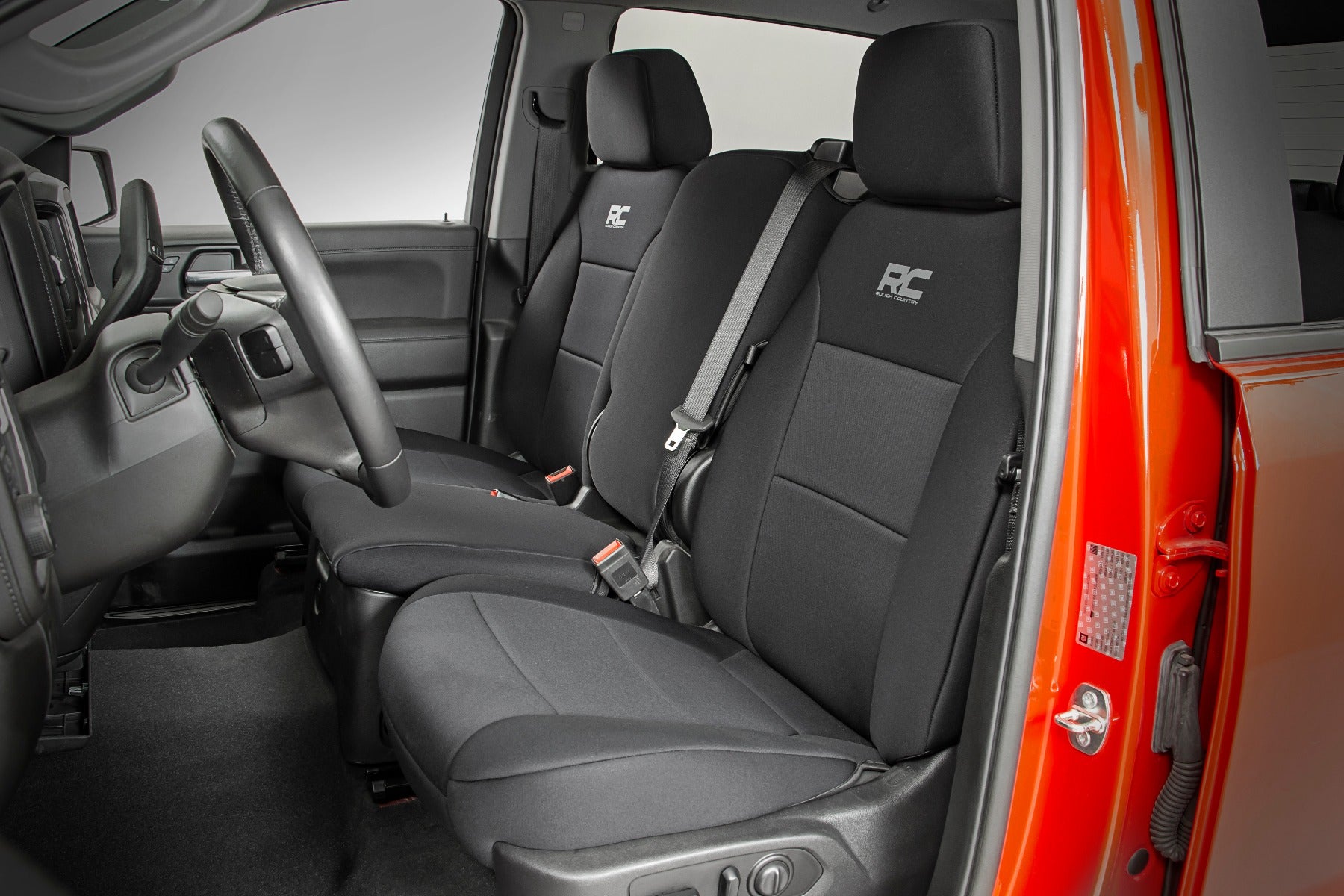 Rough Country Seat Covers | FR 40/20/40 | RR 60/40 | Chevy/GMC 1500 (19-23)