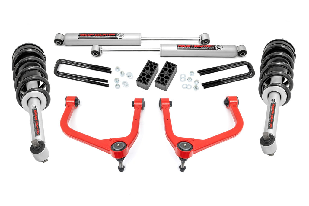 3.5 Inch Lift Kit | N3 Struts | Chevy Silverado 1500 2WD/4WD (2019-2025 & Classic)