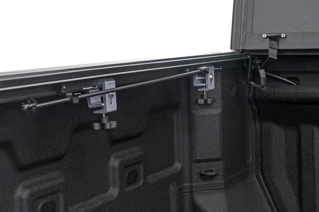 Hard Tri-Fold Flip Up Bed Cover | 6'7" Bed | Chevy/GMC Sierra 1500 (19-25)/Silverado 1500 (19-25)
