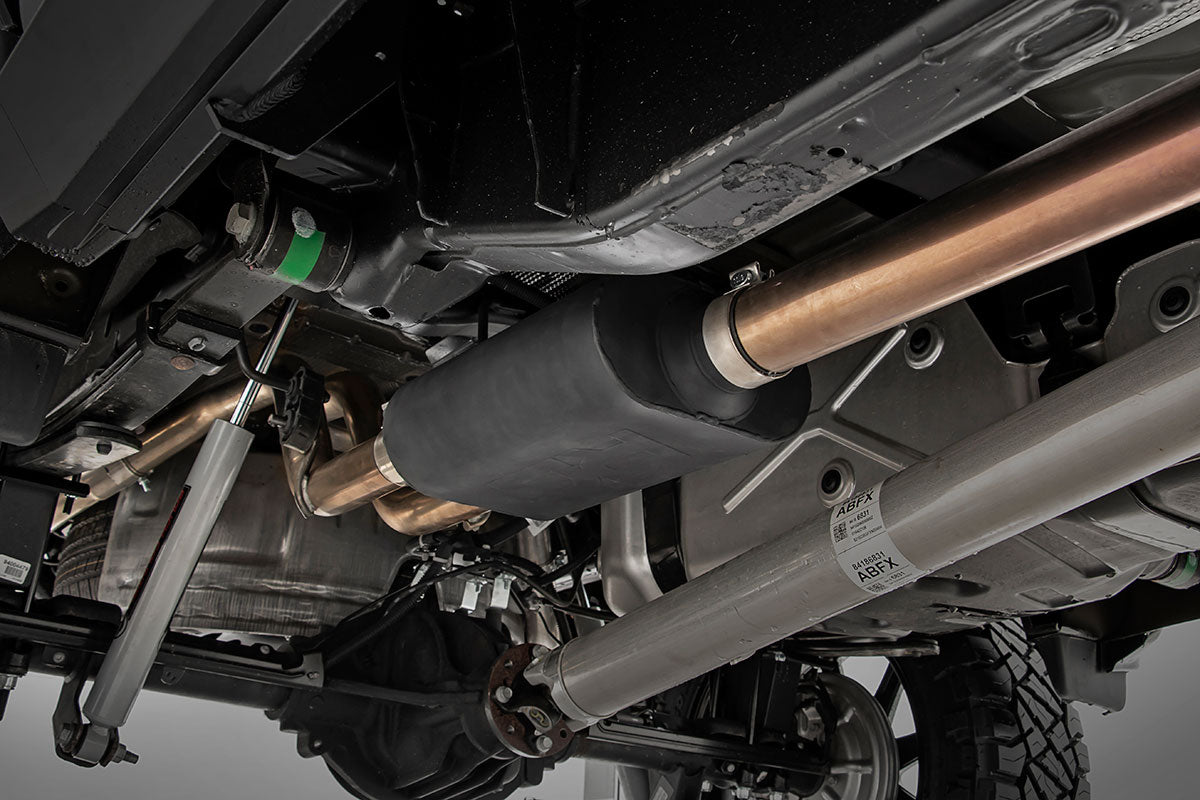 Rough Country Performance Cat-Back Exhaust | 6.2L | 5'8" & 6'6" Bed | Chevy/GMC 1500 (19-23)