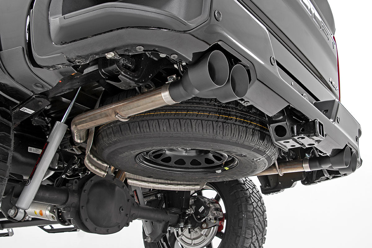 Rough Country Performance Cat-Back Exhaust | 6.2L | 5'8" & 6'6" Bed | Chevy/GMC 1500 (19-23)