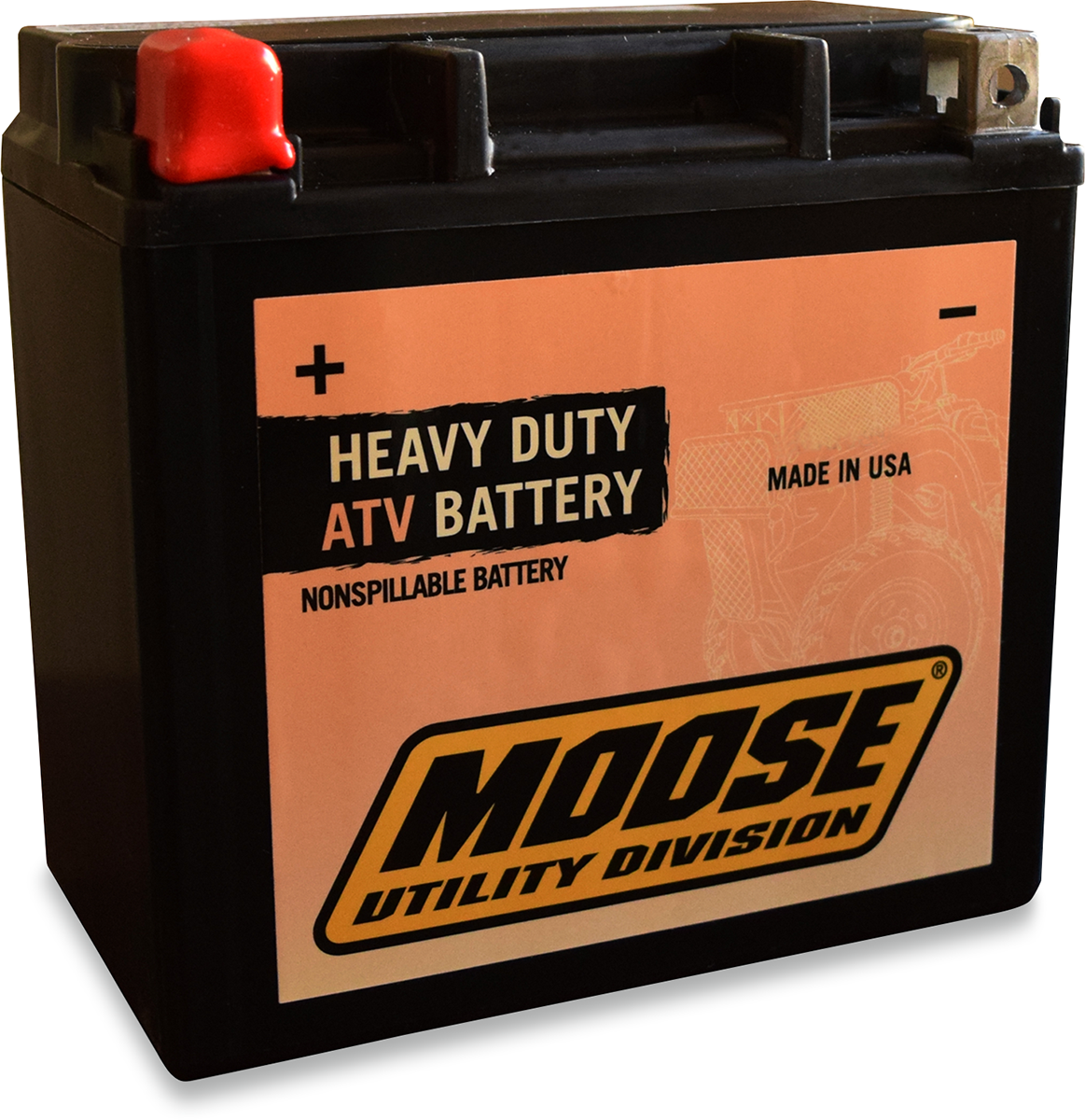 Factory-Activated Agm Maintenance-Free Batteries Moose 2011-2012 Honda  Foreman 500