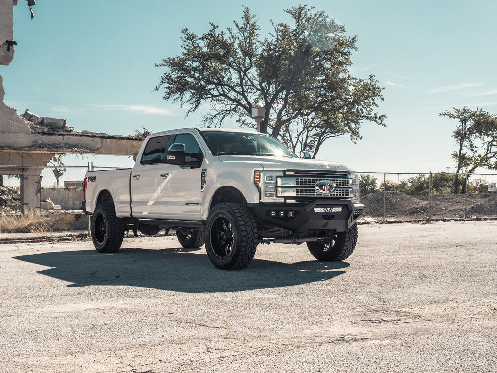 2017+ Ford F-250 Spartan Front Bumper Texture Black Road Armor