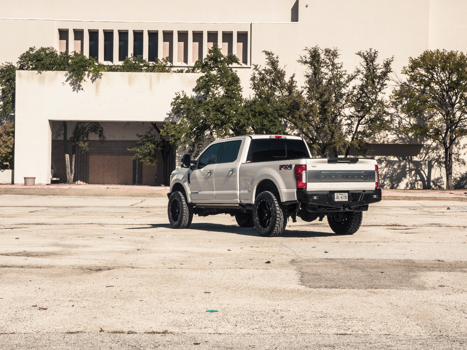 2017+ Ford F-250 Spartan Rear Bumper Texture Black Road Armor