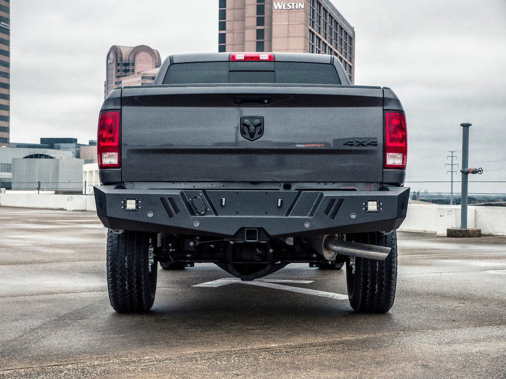 2010-2018 Ram 2500 Spartan Rear Bumper Texture Black Road Armor