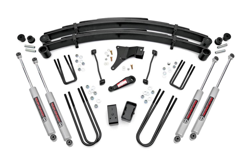 4 Inch Lift Kit | Rear Blocks | Ford Super Duty 4WD (1999)