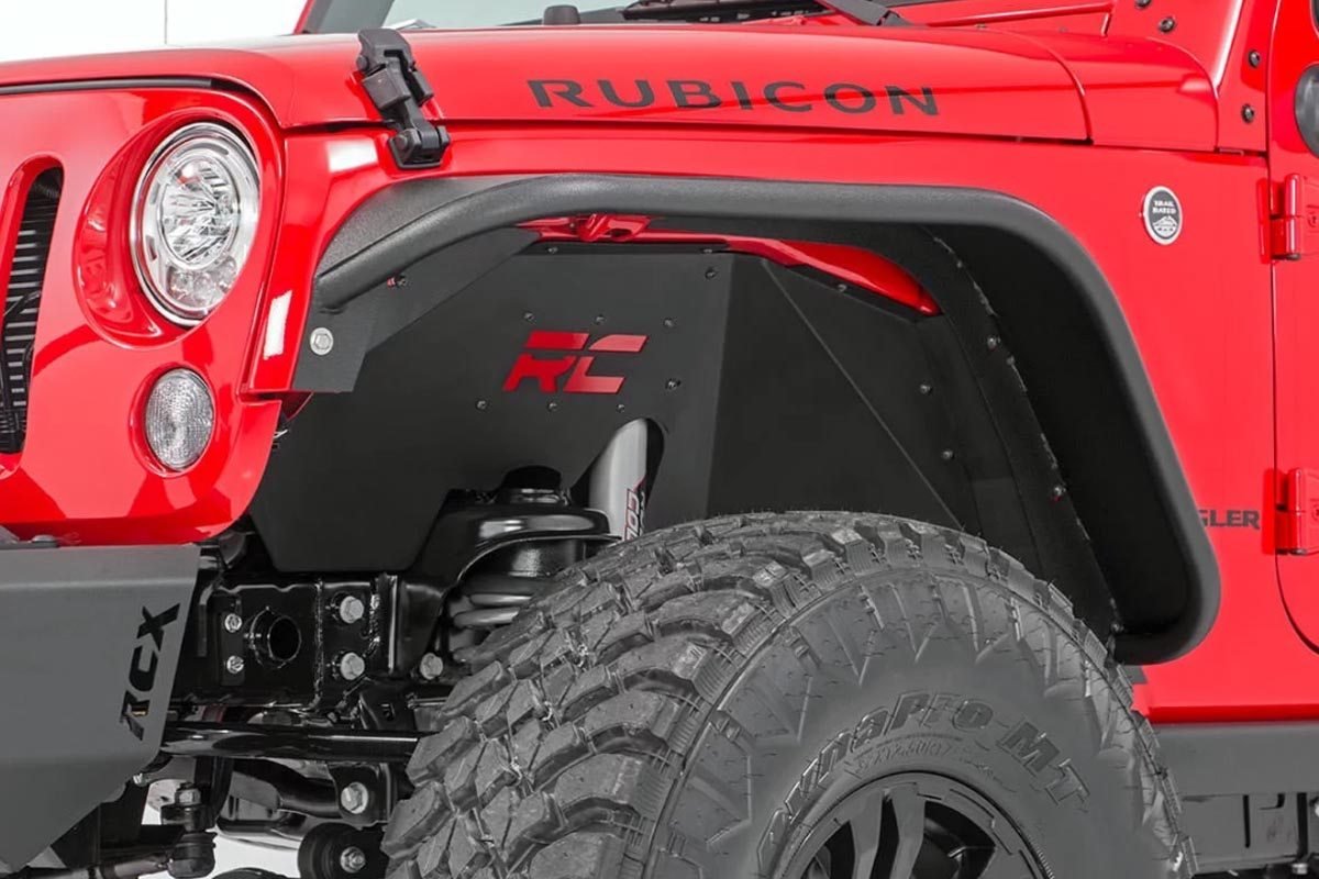 Rough Country Inner Fenders | FR & RR | Jeep Wrangler JK  (2007-2018)