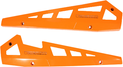 Pro Armor Rock Sliders Orange 2014-20 Polaris Rzr 900/Xp 900/ Xp 1000