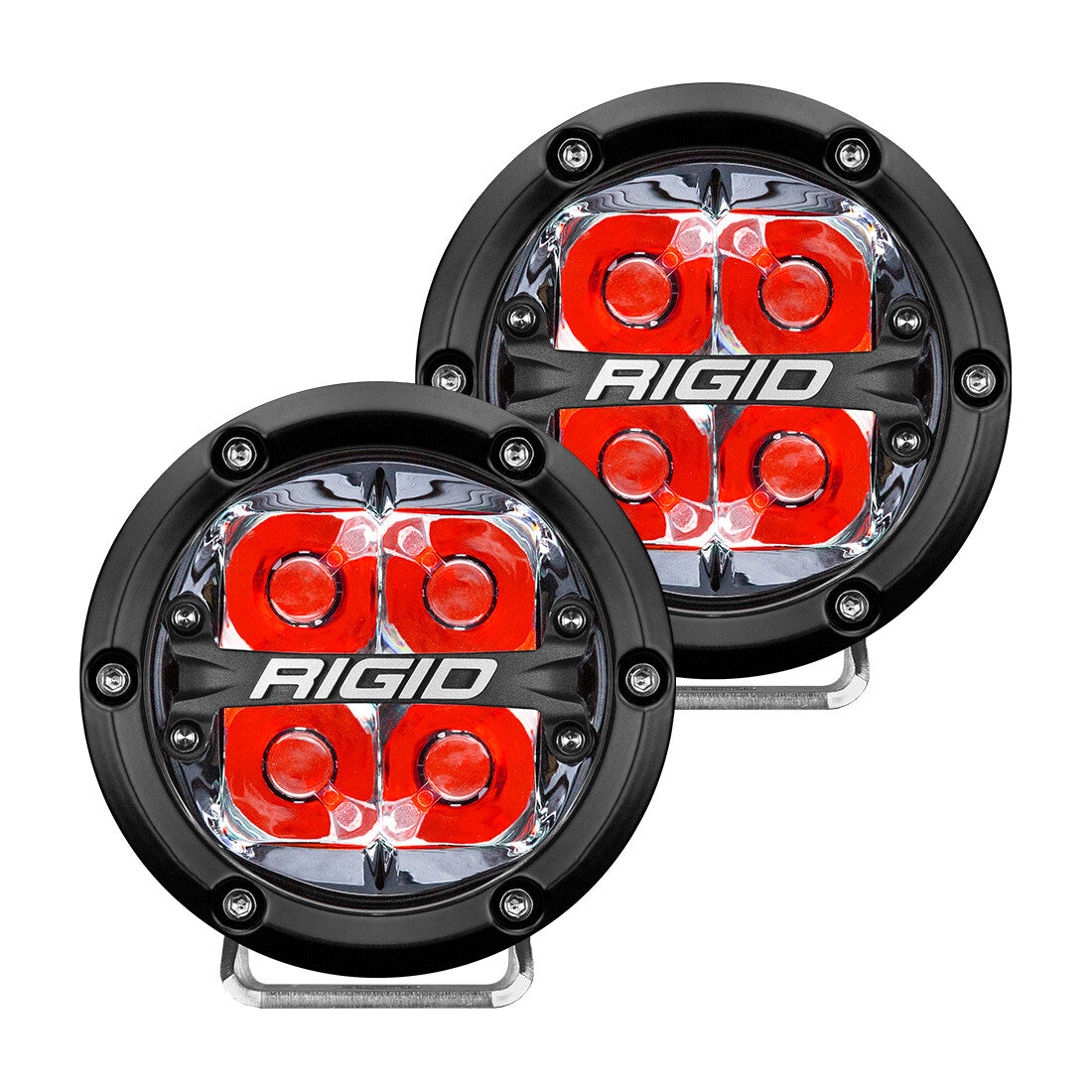 Rigid 360-Series 4In Spot Red Back Light/2
