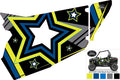 Trail Armor Slimline Ez On Two Door Graphics Kit -  2015 Rzr S 900 Eps Black Pearl