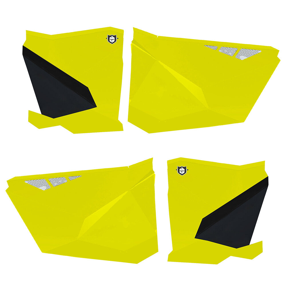 Pro Armor Traditional Half Doors Lime Squeeze 2020-21 Polaris Rzr Pro Xp4