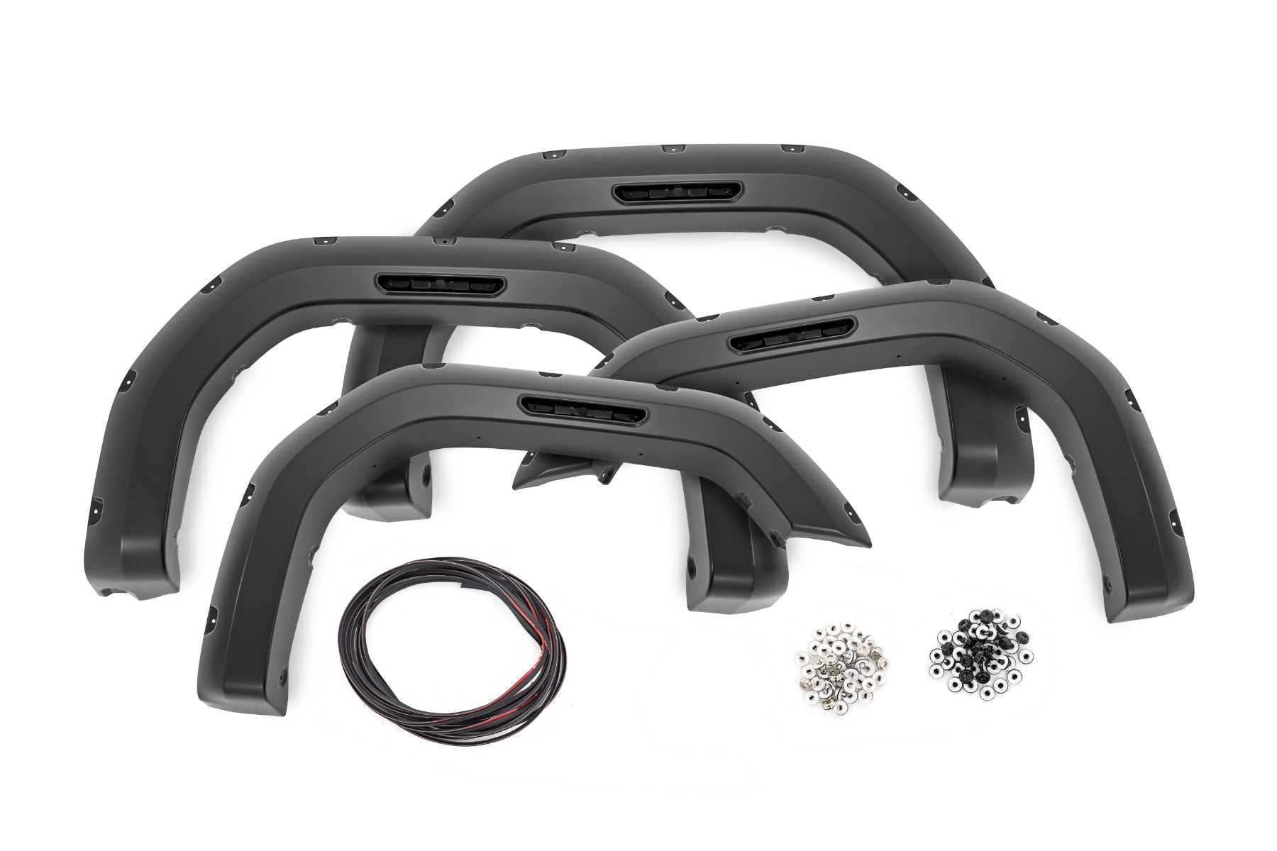 Pocket Fender Flares | G6M Titanium Rush | GMC Sierra 2500 HD/Sierra 3500 HD (20-25)