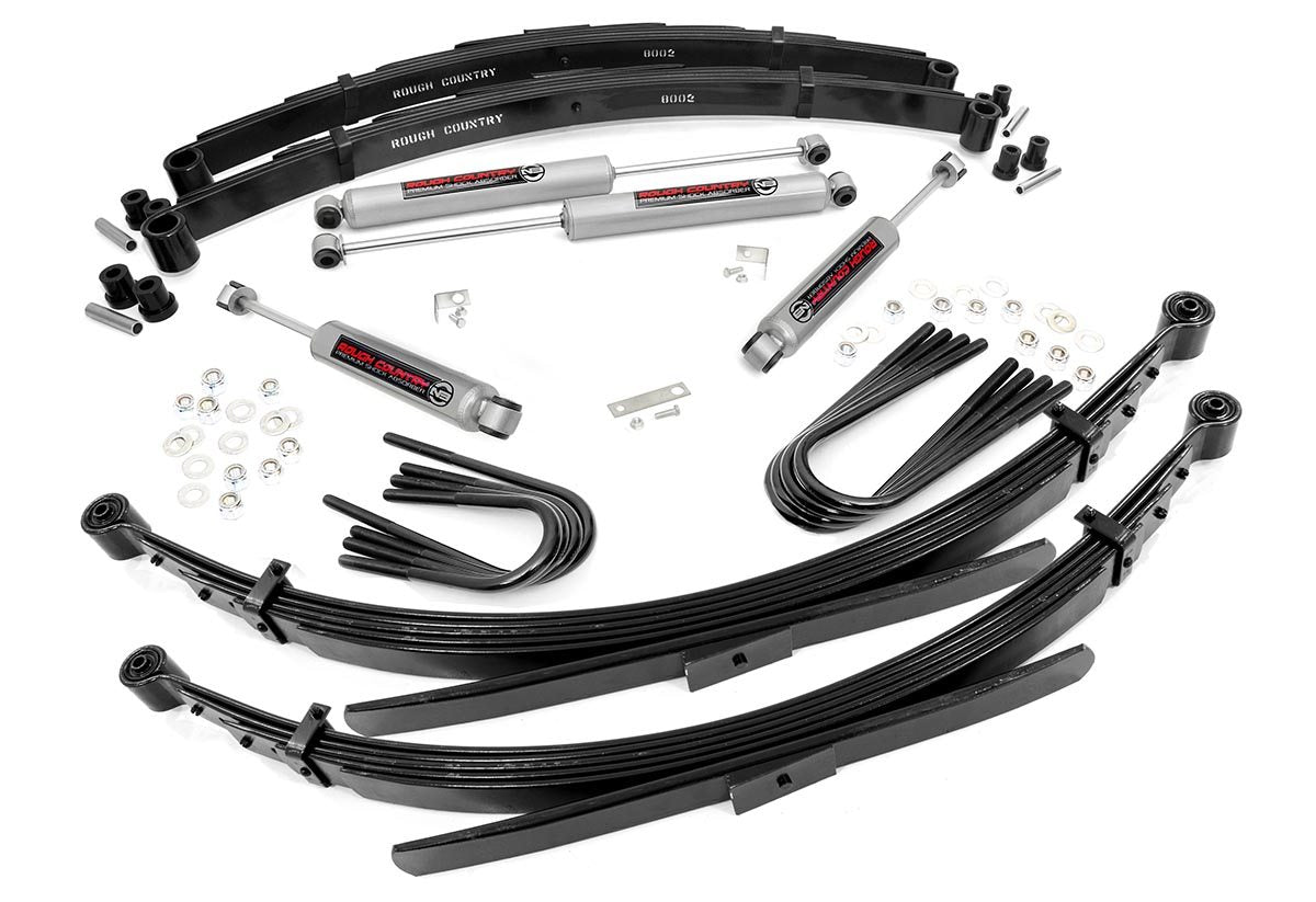 2 Inch Lift Kit | 56 Inch RR Springs | Chevy/GMC 3/4-Ton Suburban (88-91)