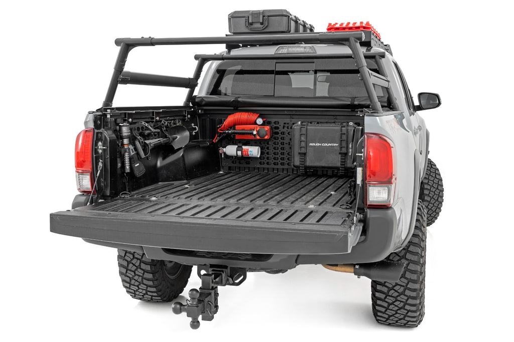 Rough Country Bed Rack | Aluminum | Toyota Tacoma 2WD/4WD (2005-2023)