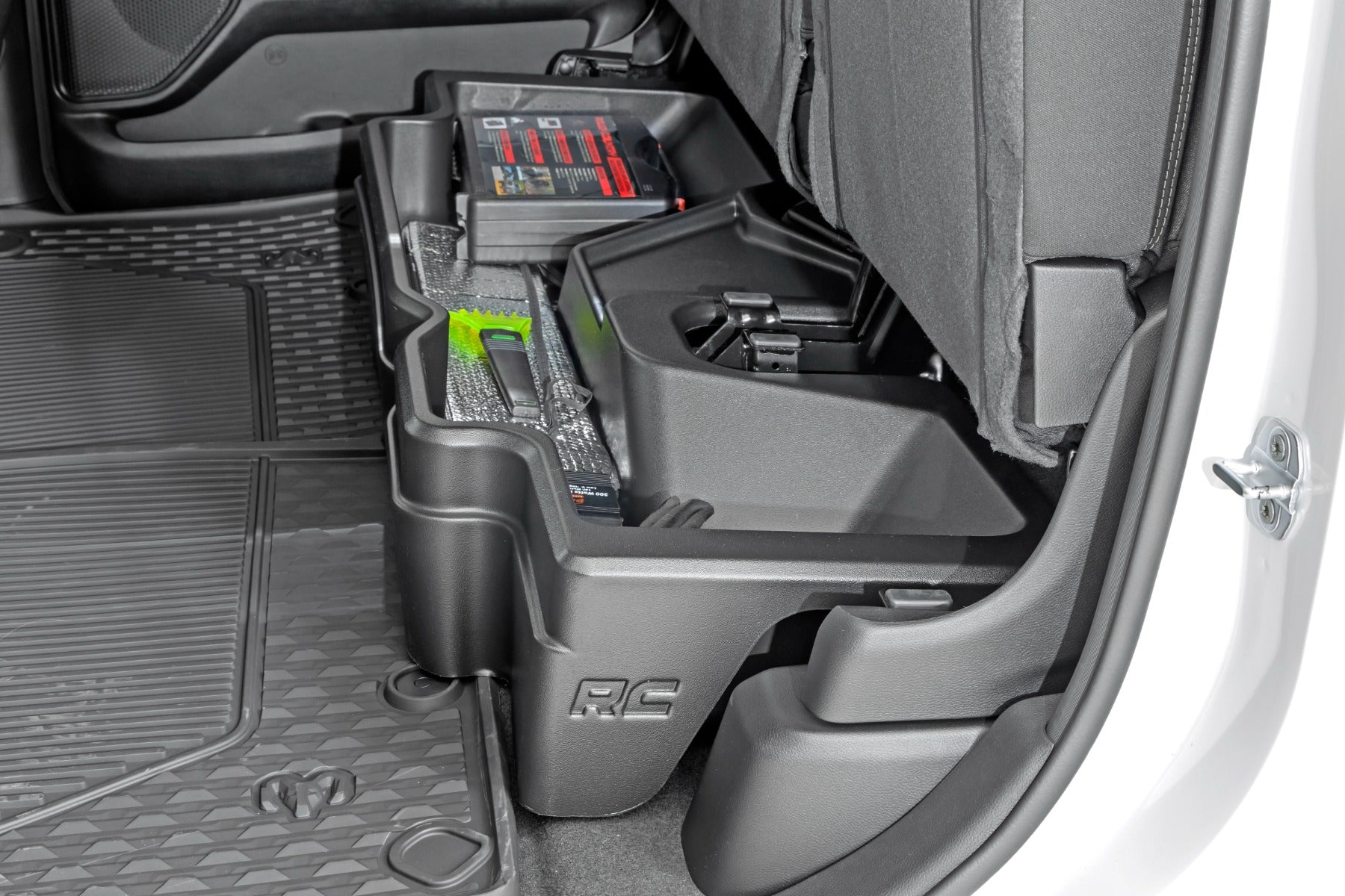 Rough Country Under Seat Storage | Crew Cab | Ram 1500 2WD/4WD (2019-2023)